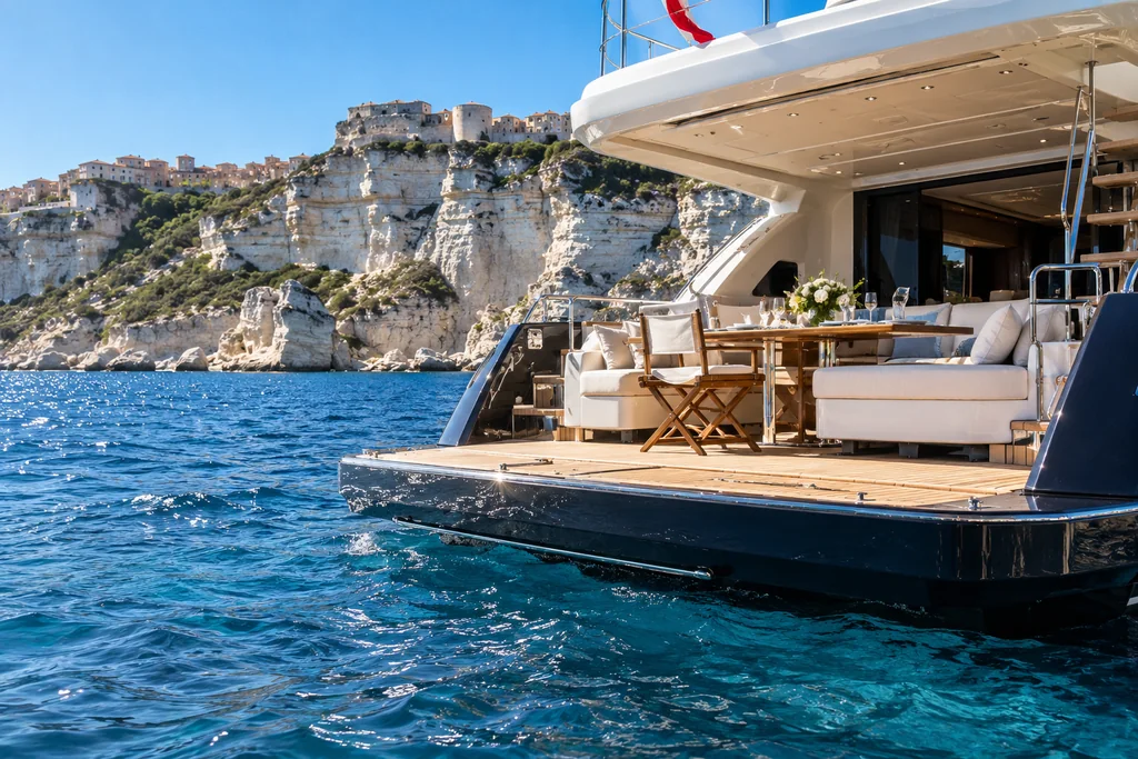 Birthday Yacht Charter Bonifacio