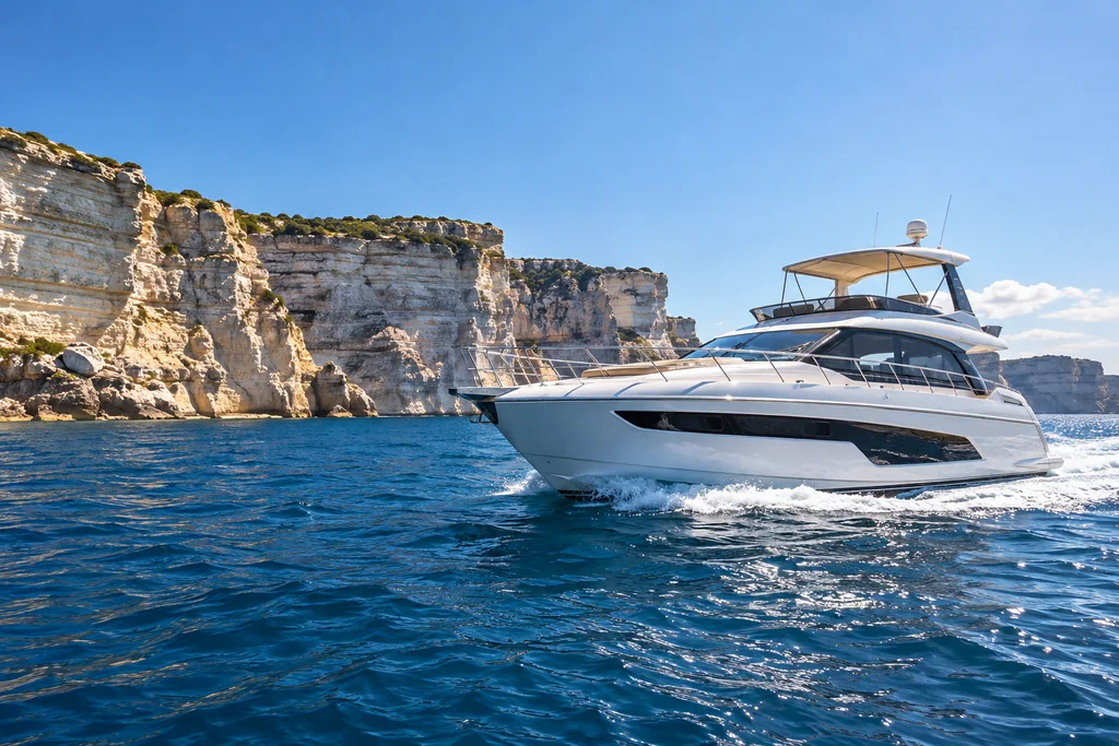 Motor yachts for Bonifacio charters