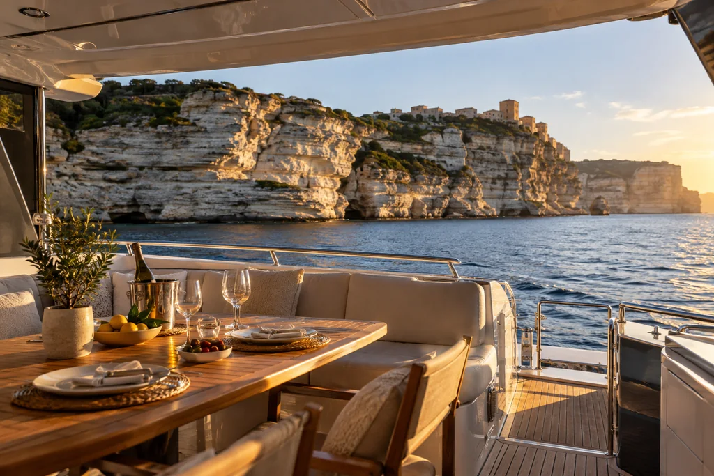 Yacht pour une occasion privée