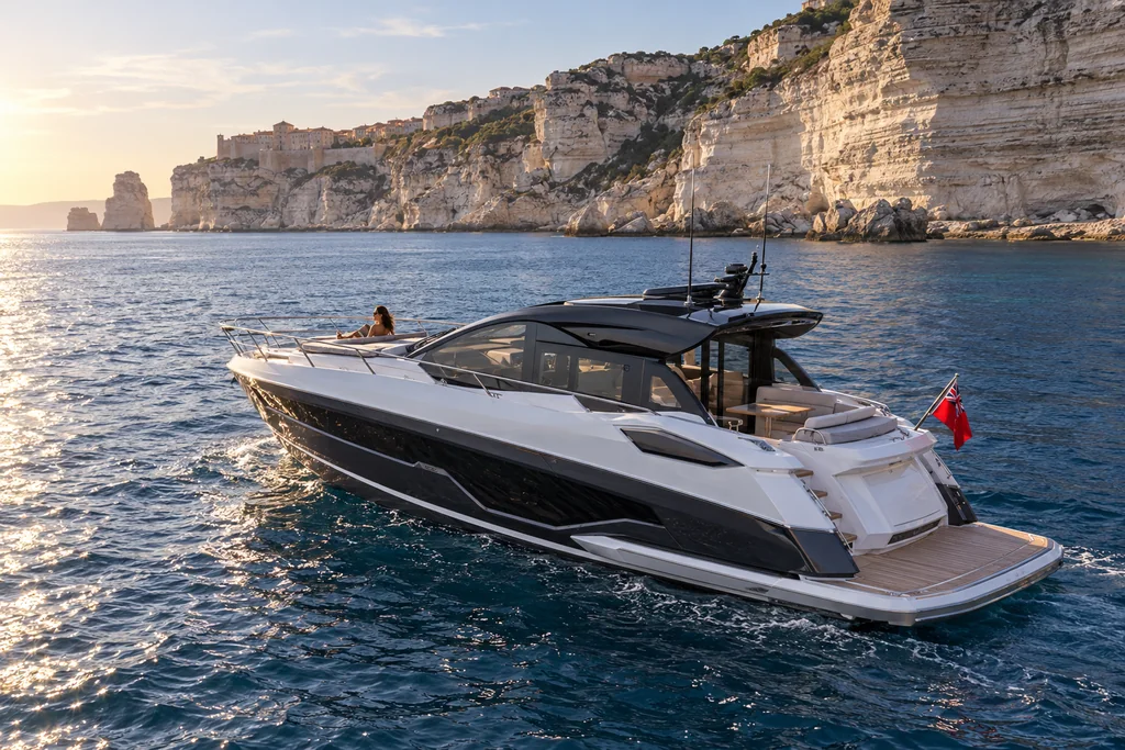 Sunseeker Predator 55 ou yacht comparable